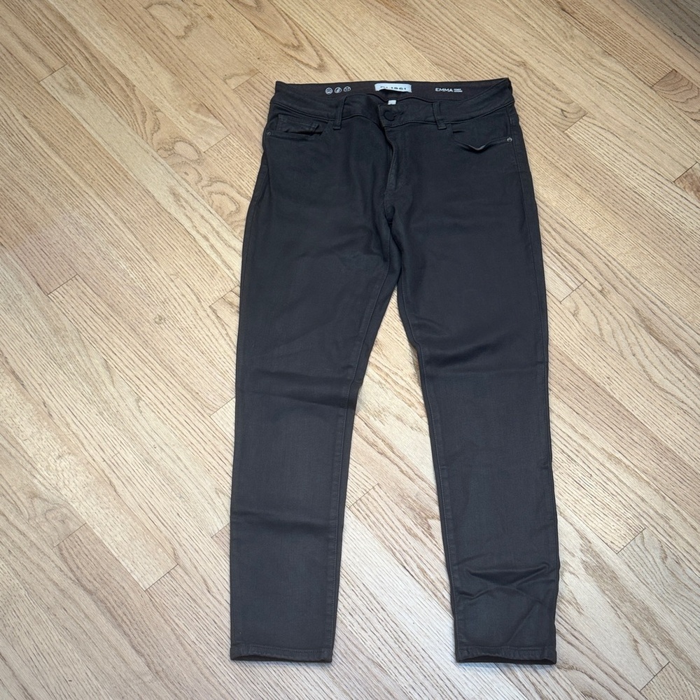 DL1961 Jeans Emma Power Legging Dark Gray